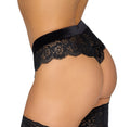 Cottelli LINGERIE Slip met ketting - Zwart