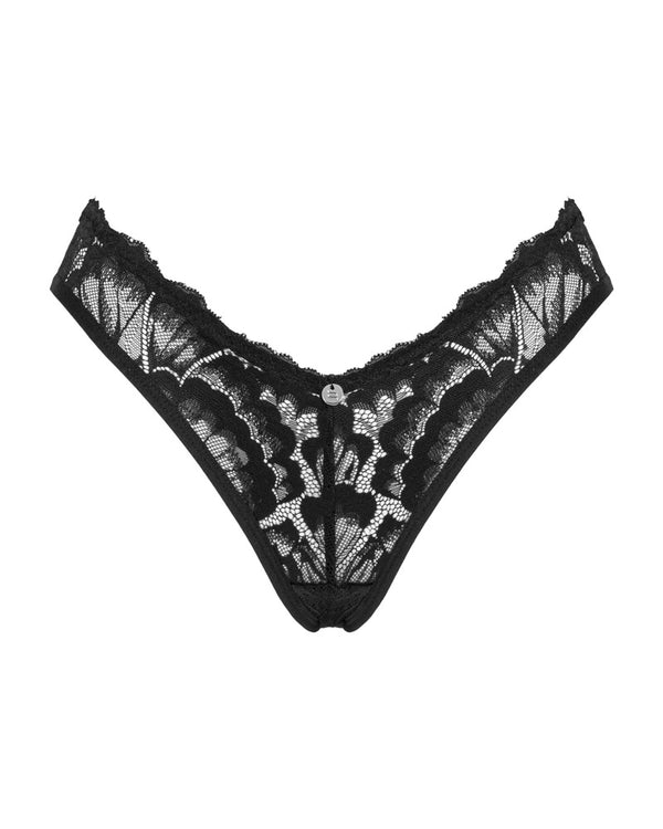 Obsessive Alessya slip - Zwart - Obsessive - SKU: 23110891941