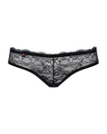 Obsessive string slip Frivolla - Zwart