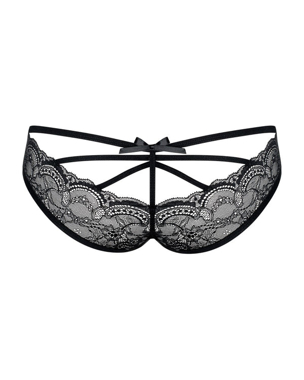 Obsessive Frivolla slipje - Zwart - Obsessive - SKU: 23111781131