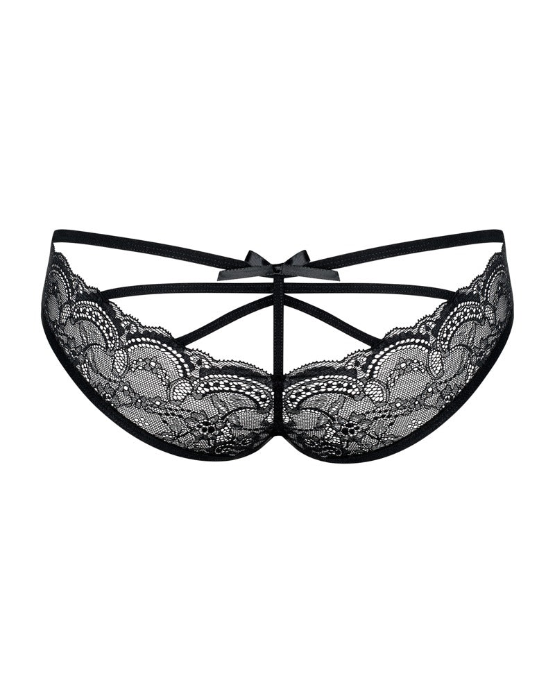 Obsessive string slip Frivolla - Zwart