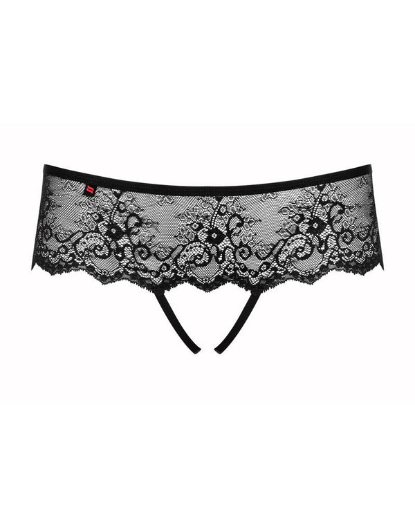 Obsessive Kruisloze slip - Zwart - Obsessive - SKU: 23112241951