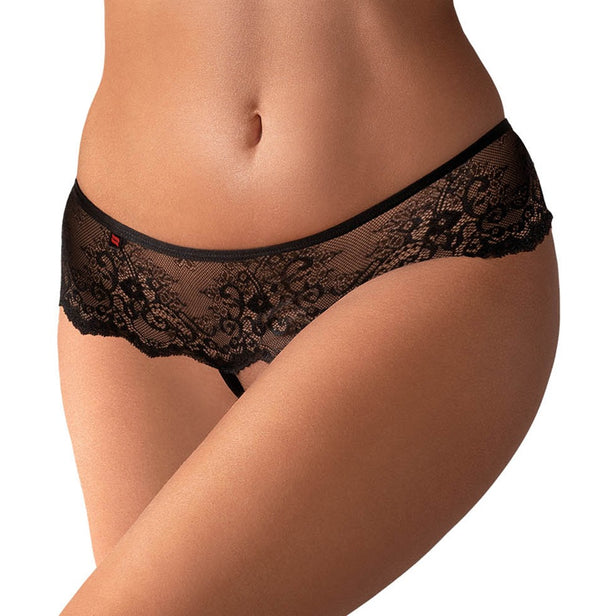 Obsessive Kruisloze slip - Zwart - Obsessive - SKU: 23112241951