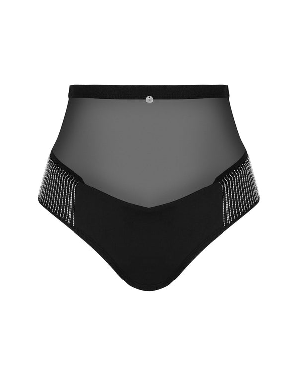 Obsessive slips met hoge taille - Zwart - Obsessive - SKU: 23112591121