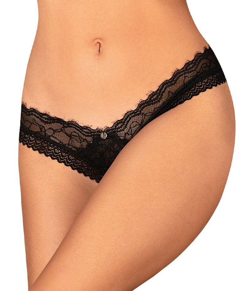 Obsessive thong - Zwart