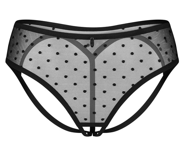 Obsessive Nuites slipje - Zwart - Obsessive - SKU: 23114451951
