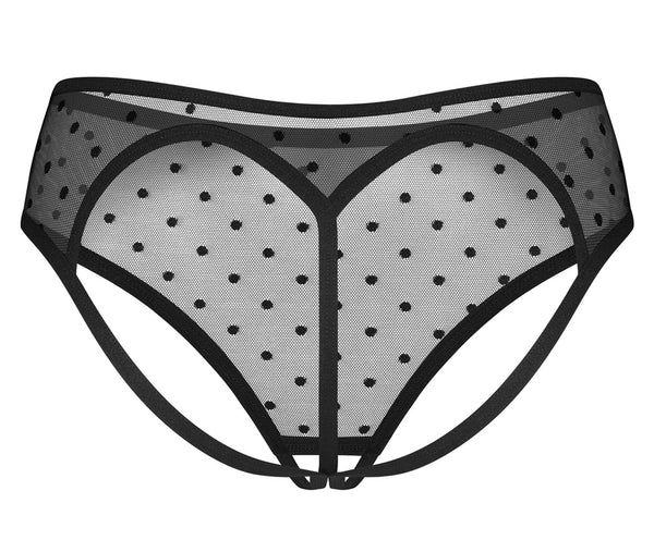 Obsessive Nuites slipje - Zwart - Obsessive - SKU: 23114451951