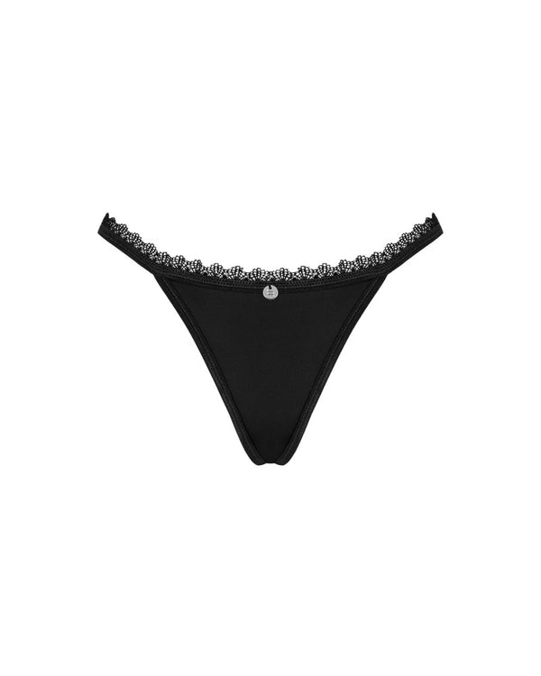 Obsessive Maderris thong - Zwart - Obsessive - SKU: 23225951141