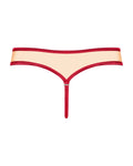 Obsessive string Rubinesa - Rood
