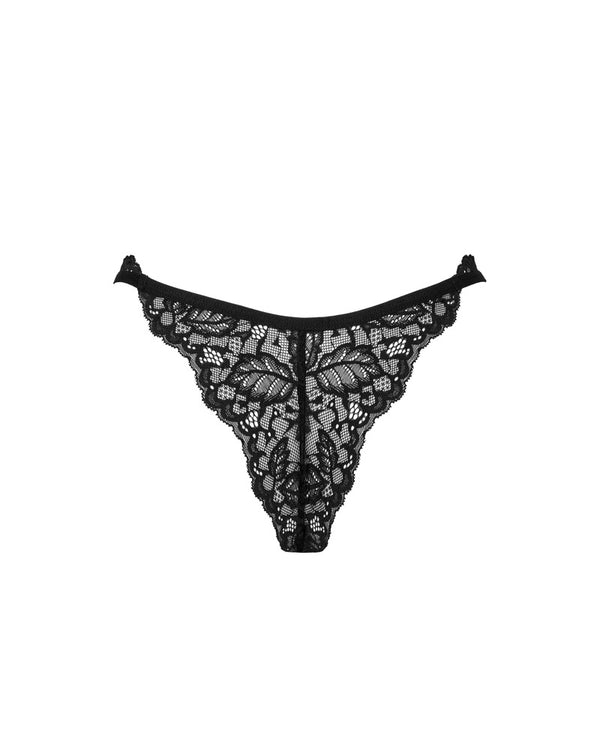 Obsessive Bellastia thong - Zwart - Obsessive - SKU: 23227061141