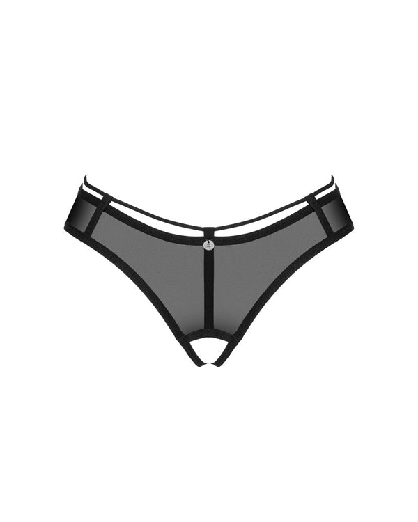 Obsessive Roxelia thong open-string - Zwart - Obsessive - SKU: 23227301141
