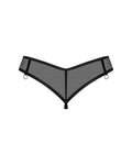 Obsessive transparant string Glandez - Zwart