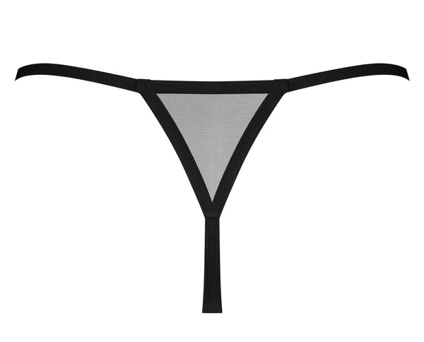 Obsessive Novenes thong - Zwart - Obsessive - SKU: 23228111141
