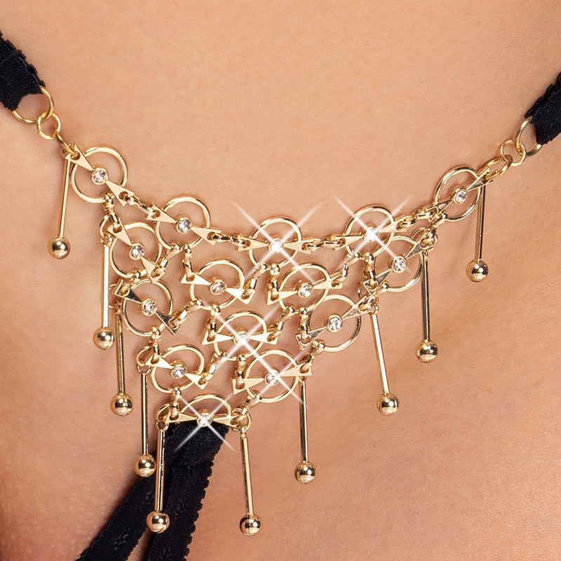 Cottelli Lingerie String - Zwart