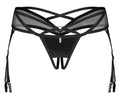 Obsessive Jarretel string - Zwart