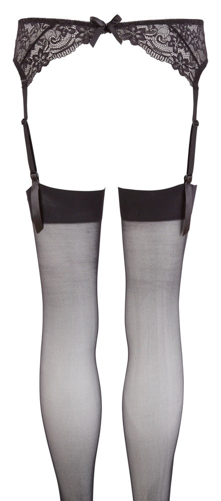 NO:XQSE kanten jarretel set - Zwart - NO:XQSE - SKU: 23400621111