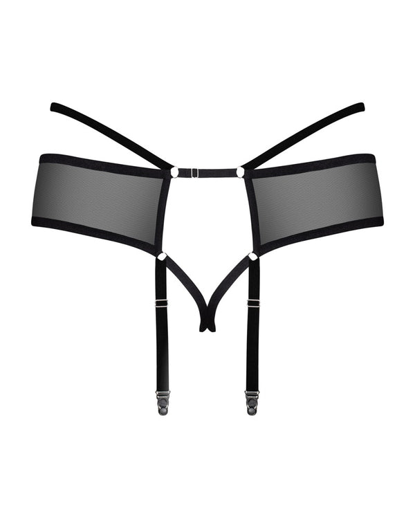 Obsessive Jagueria jarretelgordel - Zwart - Obsessive - SKU: 23404101971