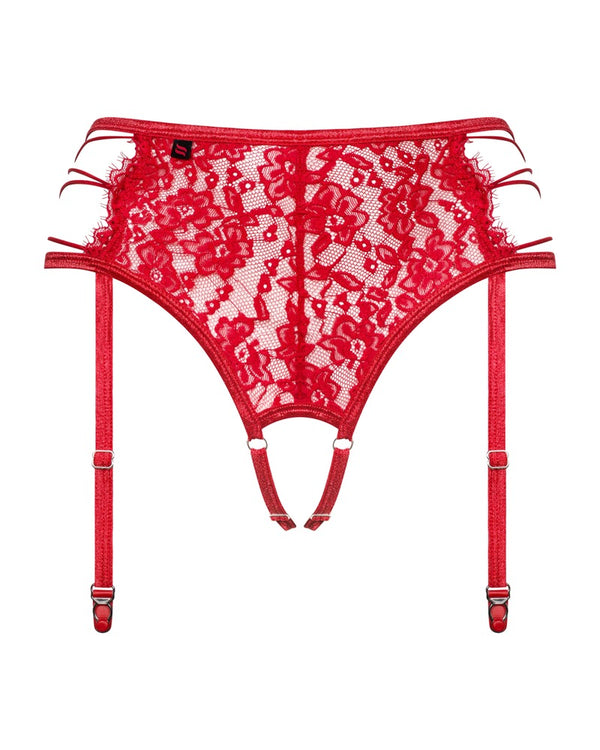 Obsessive Rediosa jarretelgordel - Rood - Obsessive - SKU: 23404533111