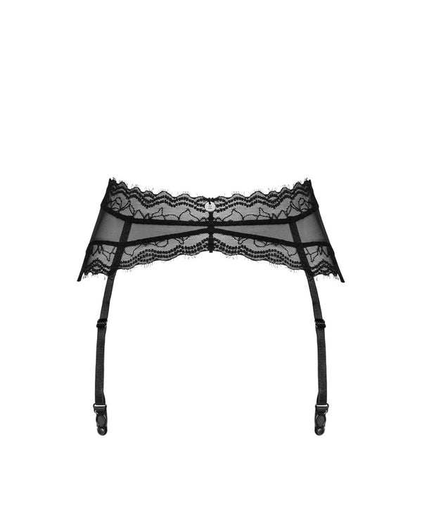 Obsessive Medilla jarretel riem - Zwart - Obsessive - SKU: 23404881141
