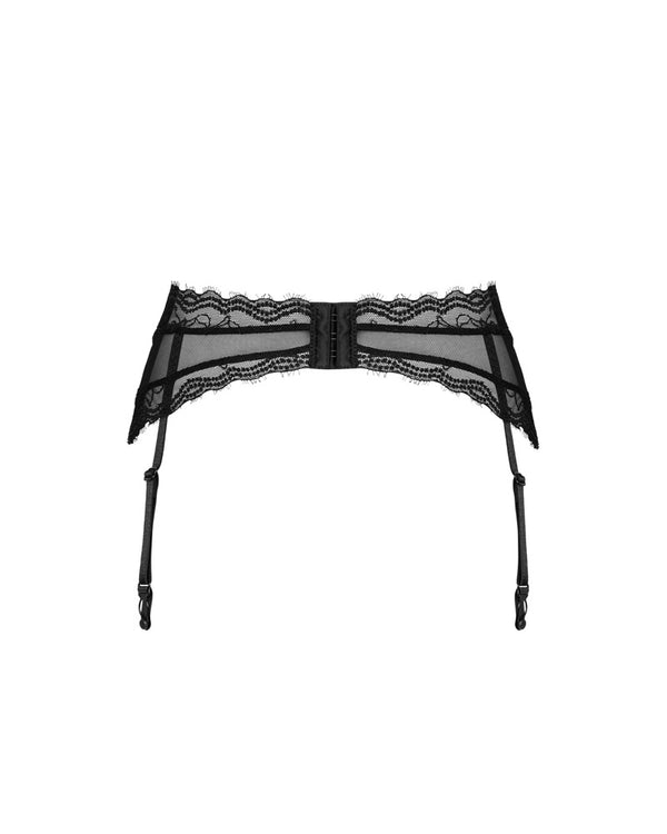 Obsessive Medilla jarretel riem - Zwart - Obsessive - SKU: 23404881141