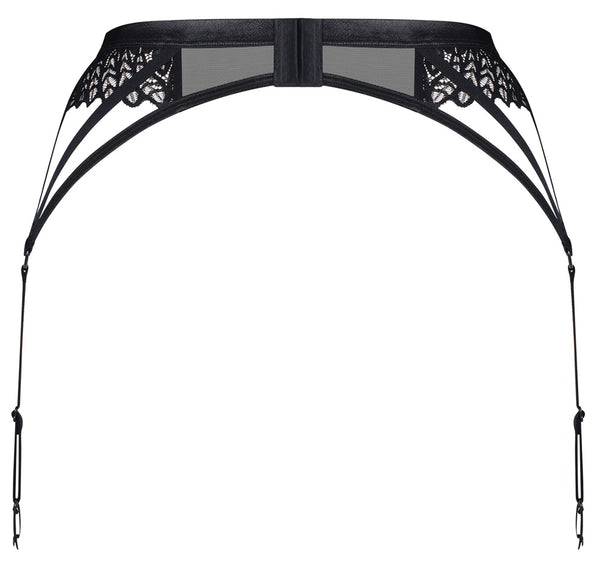 Obsessive Donarella jarretel riem - Zwart - Obsessive - SKU: 23405851141