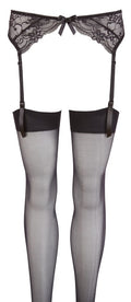 Cottelli LINGERIE Jarretel-riem zonder sluiting - Zwart