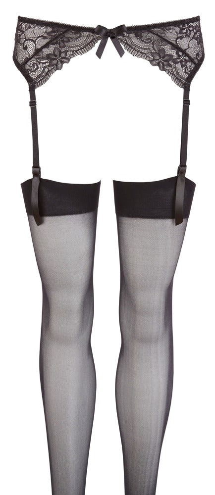 Cottelli LINGERIE Jarretel-riem zonder sluiting - Zwart