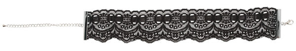 Cottelli ACCESSOIRES Choker met kettingen en verstelbaar - Zwart - Cottelli ACCESSOIRES - SKU: 24501781001