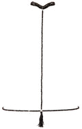 Cottelli ACCESSOIRES Body met parelketting en kwastje - Zwart