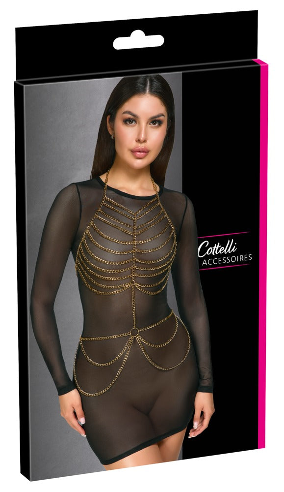 Cottelli ACCESSOIRES Bodyketting - Goud - Cottelli ACCESSOIRES - SKU: 24504456001