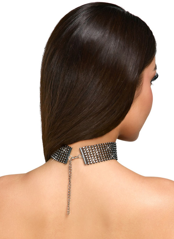 Cottelli ACCESSOIRES Cottelli Choker - Zwart - Cottelli ACCESSOIRES - SKU: 24504881001