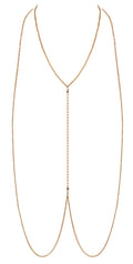 Cottelli ACCESSOIRES Body ketting met strass - Goud