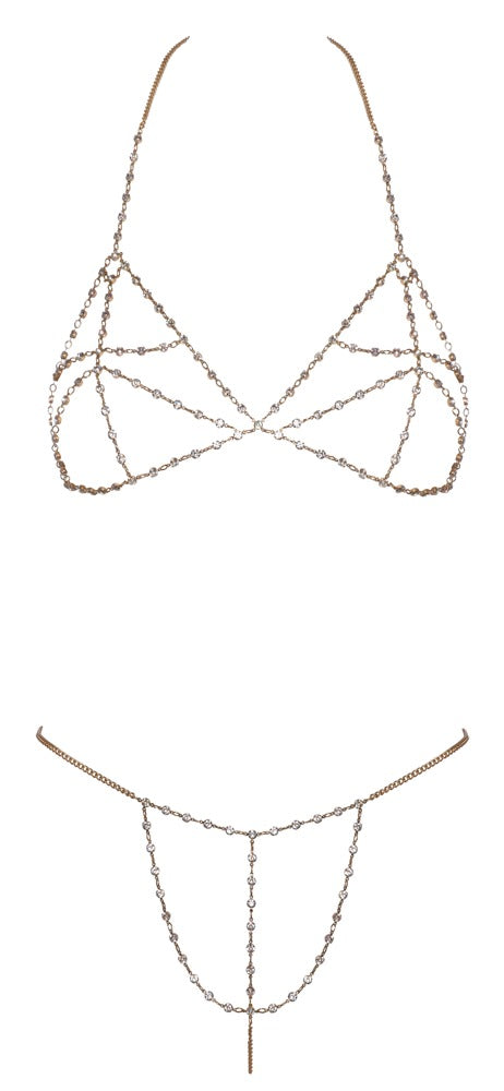 Cottelli ACCESSOIRES Cottelli Ketting set - Goud
