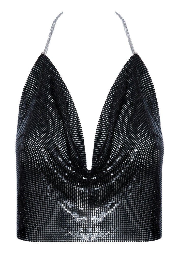 Cottelli ACCESSOIRES Cottelli Crop top - Zwart