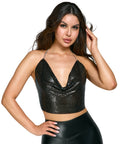 Cottelli ACCESSOIRES Cottelli Crop top - Zwart