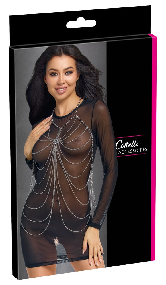 Cottelli ACCESSOIRES bodyketting - Zilver - Cottelli ACCESSOIRES - SKU: 24505696001