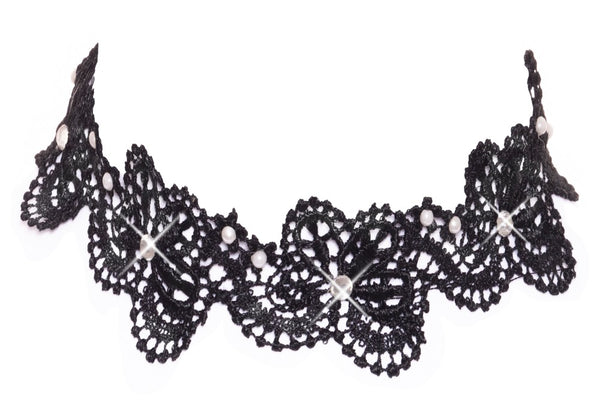 Cottelli ACCESSOIRES Choker - Zwart - Cottelli ACCESSOIRES - SKU: 24505851001