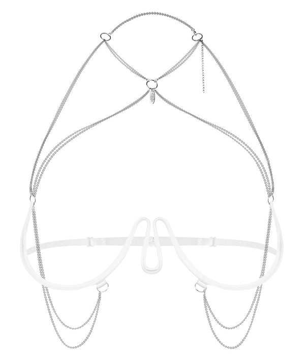 Obsessive Harnas bra - Wit - Obsessive - SKU: 24506072101