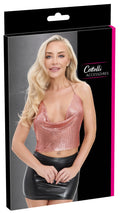 Cottelli ACCESSOIRES Crop top - Roze