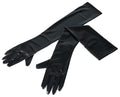 Cottelli ACCESSOIRES Handschoenen extra lang natte look - Zwart