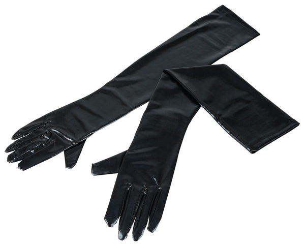 Cottelli ACCESSOIRES extra lange wetlook - Zwart - Cottelli ACCESSOIRES - SKU: 24601221101