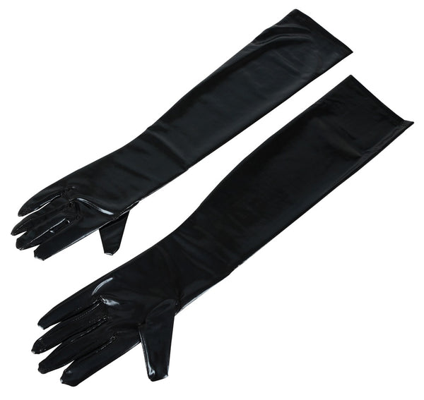 Cottelli ACCESSOIRES extra lange wetlook - Zwart - Cottelli ACCESSOIRES - SKU: 24601221101