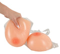 Cottelli ACCESSOIRES Silicone borsten met jarretels - Huidskleur