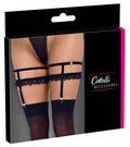 Cottelli ACCESSOIRES Cottelli Jarretel kousenbanden - Zwart
