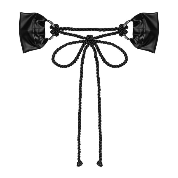 Obsessive manchetten met handboeien Cordellis - Zwart - Obsessive - SKU: 24610051001