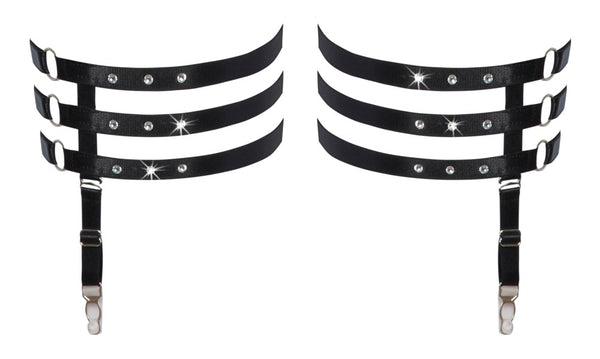 Cottelli ACCESSOIRES Cottelli Kousenbanden - Zwart - Cottelli ACCESSOIRES - SKU: 24612771111
