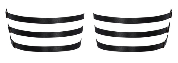 Cottelli ACCESSOIRES Cottelli Kousenbanden - Zwart - Cottelli ACCESSOIRES - SKU: 24612771111