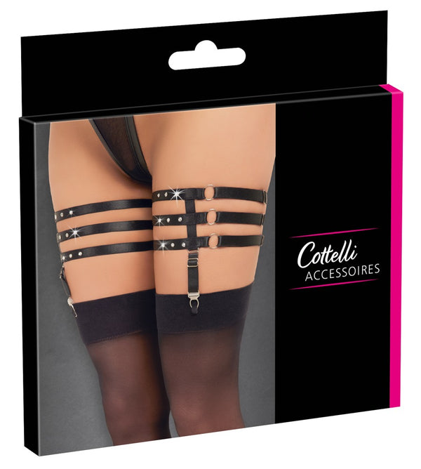 Cottelli ACCESSOIRES Cottelli Kousenbanden - Zwart - Cottelli ACCESSOIRES - SKU: 24612771111