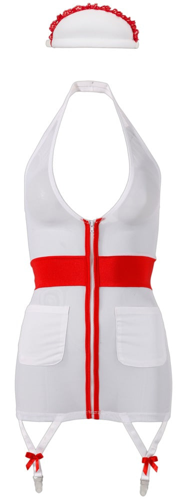 Cottelli COSTUMES verpleegster jurk - Wit - Cottelli COSTUMES - SKU: 24705782021