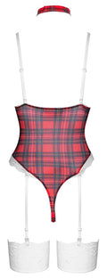 Cottelli COSTUMES geruite body - Rood